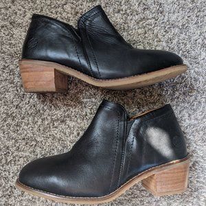 Xena Work Wear Steel Toe Leather Booties